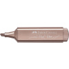 TEXTMARKER ROZ METALIZAT 1546 FABER-CASTELL - imagine 3