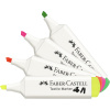 MARKER TEXTIL GALBEN NEON FABER-CASTELL - imagine 5
