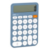 CALCULATOR BIROU 12DIG PLASTIC FASHION EM124 BLEU DELI - imagine 2