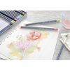 CREIOANE COLORATE AQUARELLE 12 CULORI PASTEL GOLDFABER CUT. METAL FABER CASTELL - imagine 3