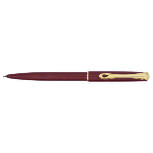 Creion mecanic 0.5mm DIPLOMAT Traveller - dark red gold