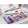 MARKER SOLUBIL 2 CAPETE GOLDFABER ROZ PAL 114 FABER-CASTELL - imagine 5