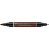 PITT ARTIST PEN DUAL MARKER SEPIA INCHIS 175 FABER-CASTELL - imagine 3