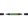PITT ARTIST PEN DUAL MARKER VERDE OLIV PERMANENT 167 FABER-CASTELL - imagine 2