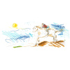 PITT ARTIST PEN DUAL MARKER VERDE OLIV PERMANENT 167 FABER-CASTELL - imagine 4