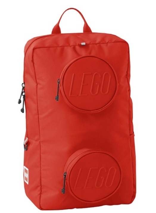 Rucsac LEGO Signature Brick 1x2 - rosu