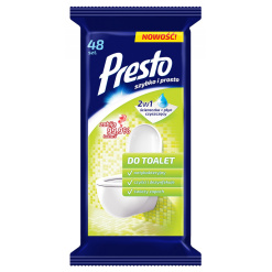Servetele umede pentru toalete, 48 buc/pachet, Presto