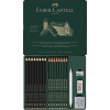 SET 20 BUC CREION GRAFIT MAT + CASTELL 9000 FABER-CASTELL - imagine 4