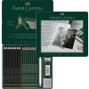 SET 20 BUC CREION GRAFIT MAT + CASTELL 9000 FABER-CASTELL - imagine 3