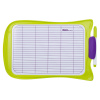 WHITEBOARD SCOLAR CU RAMA PLASTIC 30*21CM DELI - imagine 3