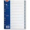 SEPARATOARE INDEX PLASTIC 1-10 NOKI