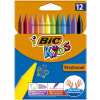 CREIOANE CERATE 12 CULORI PLASTIDECOR BIC