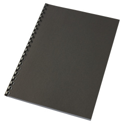 COPERTI CARTON A4 250G NEGRU 100/TOP GBC