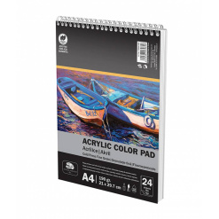 BLOC DESEN A4 CULORI ACRILICE 190G 24 FILE PIGNA