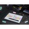 BRUSH PENS BLACK EDITION SET 6 CULORI PASTEL FABER-CASTELL - imagine 4