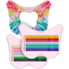 SET CADOU 20 CREIOANE COLORATE SPARKLE BUTTERFLY FABER-CASTELL - imagine 4