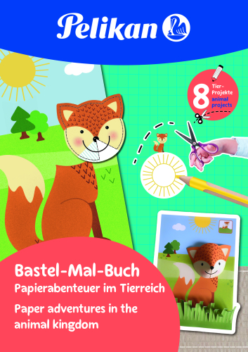 CARTE ACTIVITATI CREATIVE DECUPAJE A4 32F ANIMALE