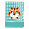CAIET MY.BOOK FLEX A5 40F 80G/MP DICTANDO CUTE ANIMALS TIGERELASTIC GRI