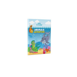 CARTE DE COLORAT A4 16PAG ANIMALE ACVATICE
