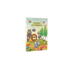 CARTE DE COLORAT A4 16PAG ALFABET CU ANIMALE