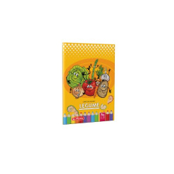 CARTE DE COLORAT A4 16PAG LEGUME