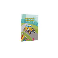 CARTE DE COLORAT A4 16PAG MIJLOACE DE TRANSPORT