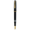 STILOU CLASSIC M200 F PENITA+ACCESORII PLACATE AUR NEGRU