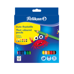 CREIOANE COLORATE JUMBO +ASCUTITOARE SET12