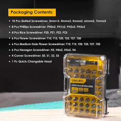 Alternative view of SET SURUBELNITA + 45 CAPETE CUT PLASTIC DELI