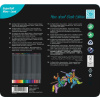 CREIOANE COLORATE 24 CULORI BLACK EDITION CUTIE METAL FABER-CASTELL - imagine 3