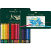CREIOANE COLORATE ACUARELA 60 CULORI ALBRECHT DURER FABER-CASTELL - imagine 2