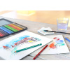 CREIOANE COLORATE ACUARELA 60 CULORI ALBRECHT DURER FABER-CASTELL - imagine 4