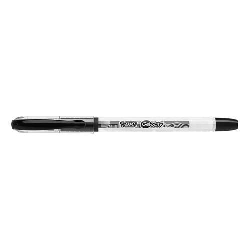 ROLLER GEL GELOCITY STIC NEGRU BIC - imagine 3