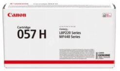 Toner Original Canon Black, CRG-057H, pentru I-Sensys LBP 223|LBP 226|LBP 233|LBP 228|MF 443|MF 445|MF 446|MF 449, 10K, (timbru verde 1.2 lei) , "3010C002AA"
