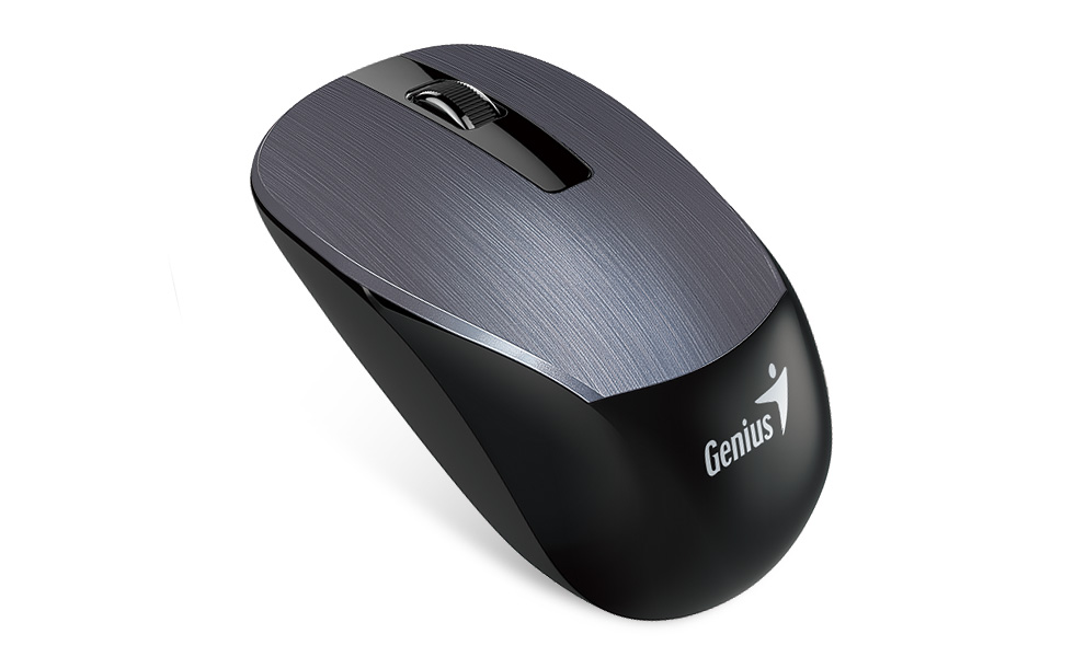 MOUSE Genius, "NX-7015", PC sau NB, wireless, 2.4GHz, optic, 1600 dpi, butoane/scroll 3/1, , gri, "31030019400" 45506721(timbru verde 0.18 lei)