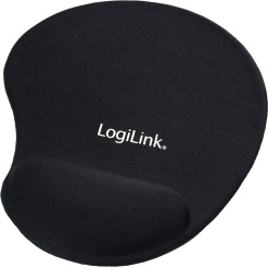 MousePAD LOGILINK, cauciuc si gel, 300 x 220 x 3 mm, negru, "ID0027"