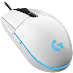 LOGITECH G203 LIGHTSYNC Gaming Mouse White, "910-005797" (timbru verde 0.18 lei)