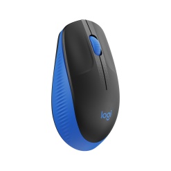 Alternative view of MOUSE LOGITECH, "M190", PC sau NB, wireless, 2.4GHz, optic, 1000 dpi, butoane/scroll 3/1, , negru / albastru, 45507171 "910-005907" (timbru verde 0.18 lei)