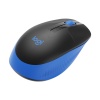 MOUSE LOGITECH, "M190", PC sau NB, wireless, 2.4GHz, optic, 1000 dpi, butoane/scroll 3/1, , negru / albastru, 45507171 "910-005907" (timbru verde 0.18 lei) - imagine 4