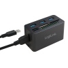 HUB extern LOGILINK, porturi USB: USB 3.0 x 3, conectare prin USB 3.0, alte porturi: SD, MicroSD, M2, MS Duo/Pro, CF, negru, "CR0042" (timbru verde 0.8 lei) - imagine 3