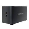 HUB extern LOGILINK, porturi USB: USB 3.0 x 3, conectare prin USB 3.0, alte porturi: SD, MicroSD, M2, MS Duo/Pro, CF, negru, "CR0042" (timbru verde 0.8 lei) - imagine 4
