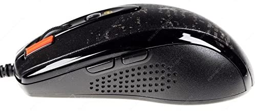MOUSE A4tech, gaming, cu fir, USB, optic, 3000 dpi, butoane/scroll 4/1, buton selectare viteza, negru, "F5-BK" (timbru verde 0.18 lei) - imagine 4