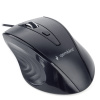 MOUSE GEMBIRD, PC sau NB, cu fir, USB, optic, 1200 dpi, butoane/scroll 4/1, , negru, "MUS-4B-02" (timbru verde 0.18 lei)