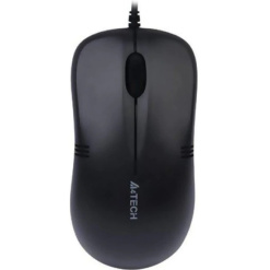 MOUSE A4tech, PC sau NB, cu fir, USB, optic, 1000 dpi, butoane/scroll 3/1, , negru, "OP-560NU-1" (timbru verde 0.18 lei)