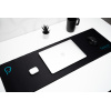 MousePAD SPACER gaming, cauciuc si material textil, 900 x 300 x 3 mm, negru "SP-PAD-GAME-B-BK" - imagine 4