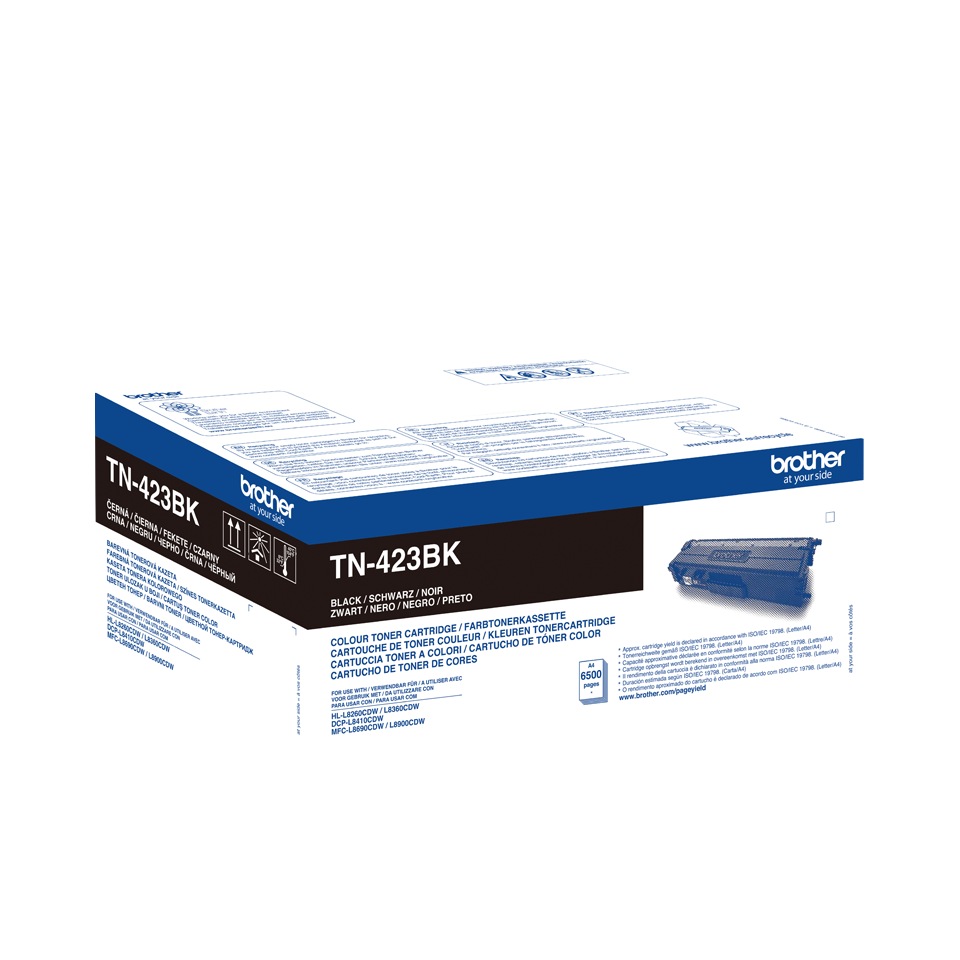 Toner Original Brother Black, TN423BK, pentru HL-L8260|L8360|DCP-L8410|MFC-L8690|L8900, 6.5K,"TN423BK" - imagine 2