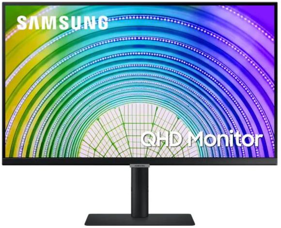 MONITOR Samsung 27 inch, home | office, IPS, WQHD (2560 x 1440), Wide, 300 cd/mp, 5 ms, HDMI | DisplayPort, "LS27A600UUUXEN" (timbru verde 7 lei)