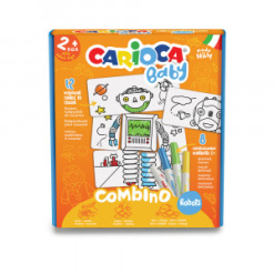 SET PUZZLE+ 8 CARIOCI ROBOTS CARIOCA 42896