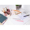 ROLLER 0.7 MM ALBASTRU ERASABLE SORICEL EBERHARD FABER - imagine 5