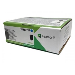 Toner Original Lexmark Cyan, 24B6717, pentru XC4140|XC4143|XC4150|XC4153, 13K, (timbru verde 1.2 lei)"24B6717"